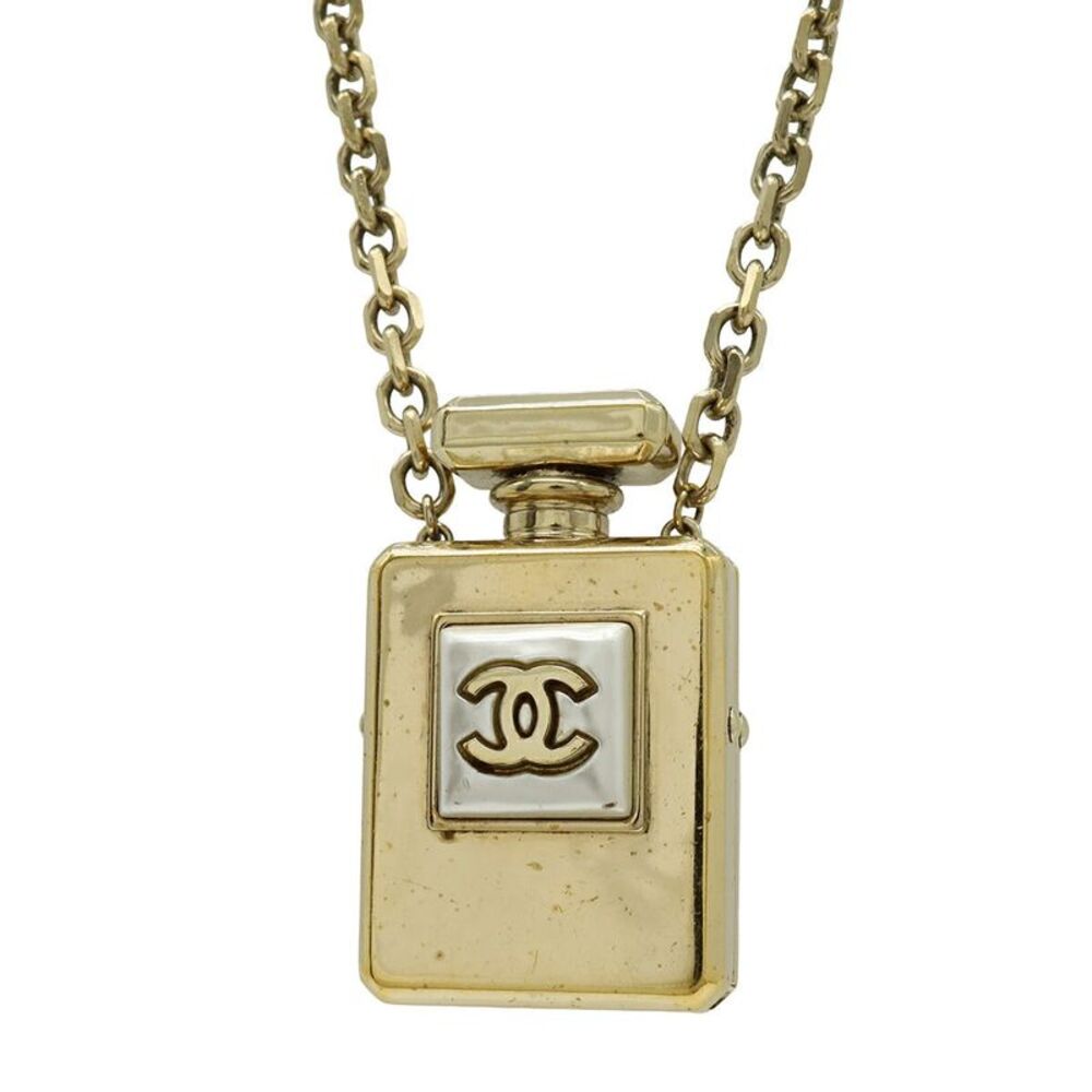 Chanel Perfume Pendant Necklace